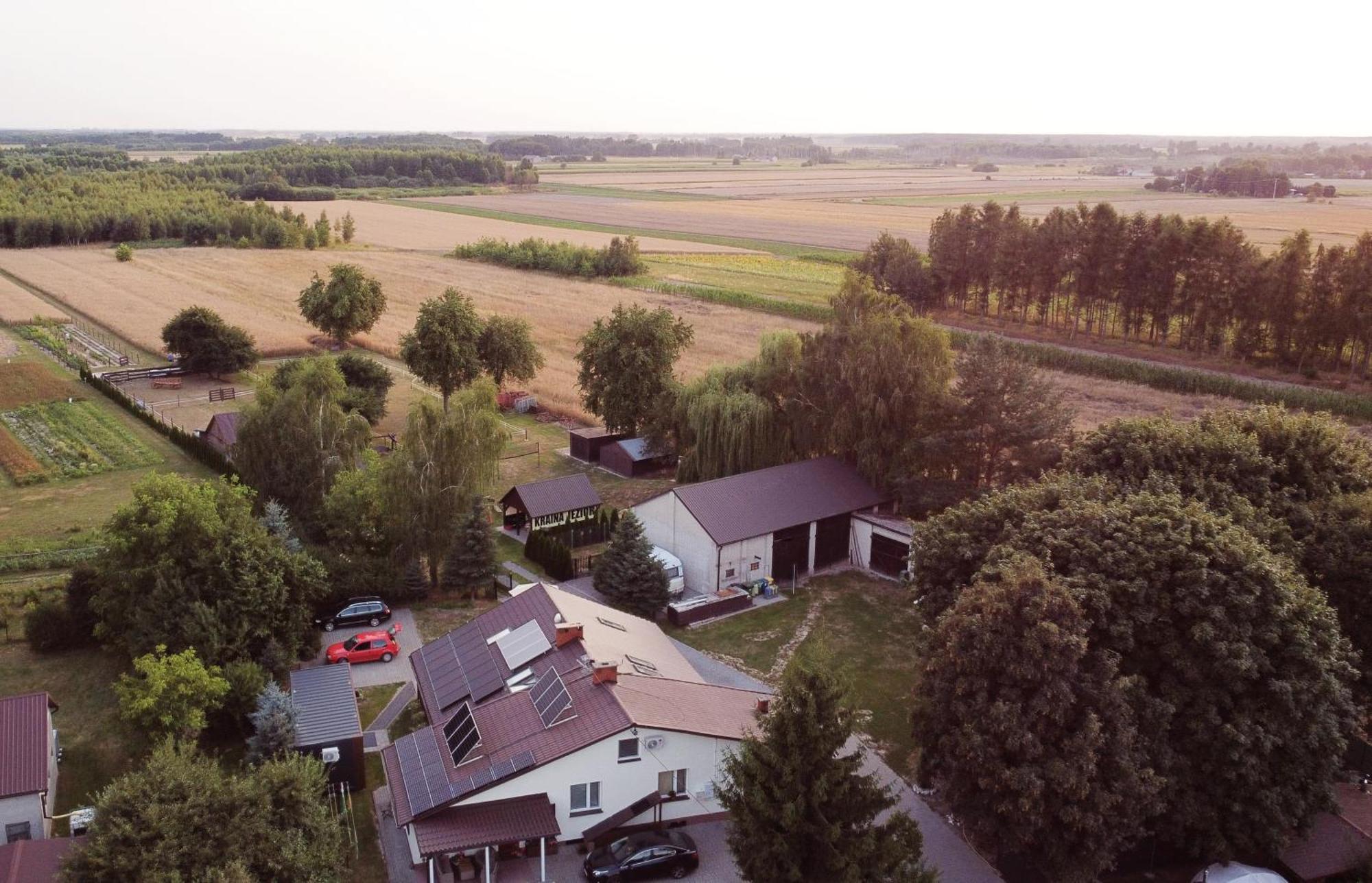 Agroturystyka Kraina Jezior Ludwin Екстер'єр фото